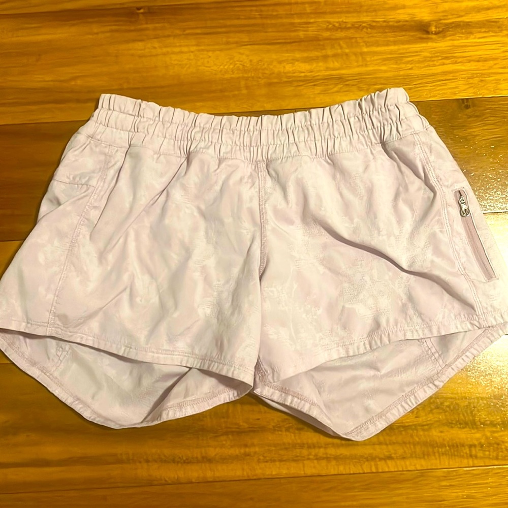 LULULEMON- rare purple camo shorts!